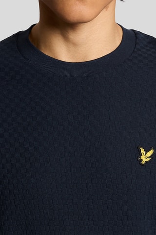 T-shirt relaxed - Azul-escuro