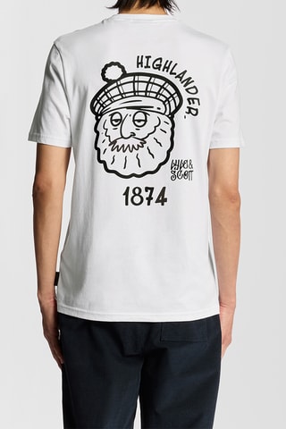 T-shirt regular - Branco