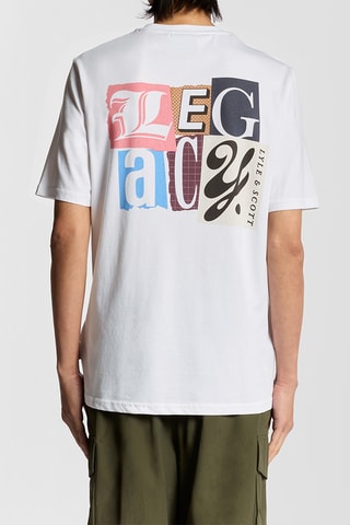 T-shirt relaxed - Branco