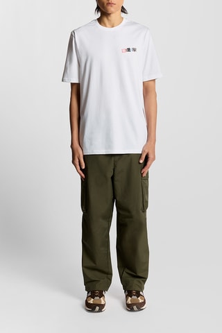 T-shirt relaxed - Branco