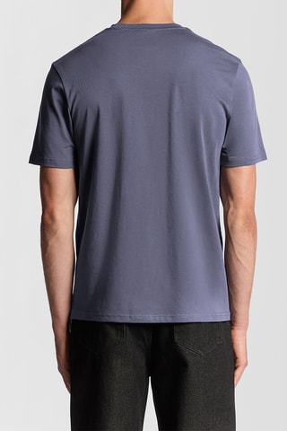 T-shirt regular - Cinzento-escuro