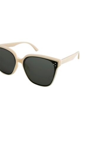 Lunettes de soleil polarisées femme Valerie - UV400 - Emily Westwood - Blanc et noir