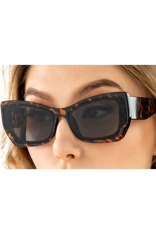 Lunettes de soleil mixte - Catégorie 2 - Noir et doré