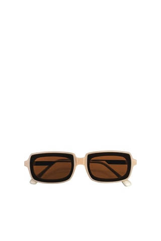 Lunettes de soleil femme - Catégorie 3 - Emily Westwood - Beige et doré