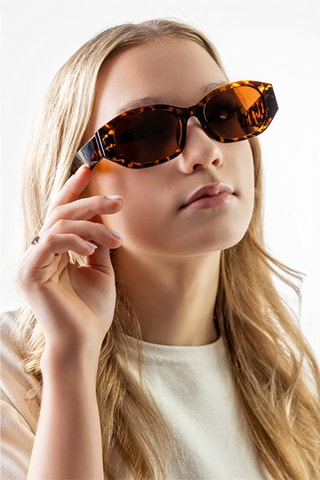 Lunettes de soleil mixte - Catégorie 3 - Marron