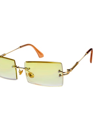 Lunettes de soleil mixte - Catégorie 2 - Doré