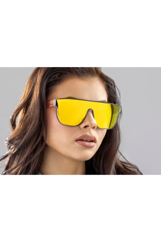 Lunettes de soleil polarisées femme - Catégorie 3 - Emily Westwood - Bleu et orange