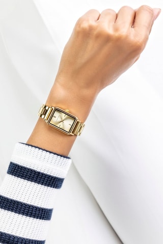 Montre à quartz en acier - Doré  - Victoria Walls