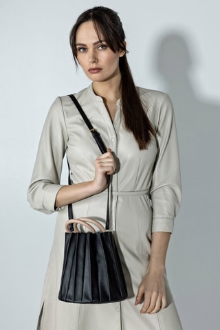 Sac bandoulière - Emily Westwood - Beige et noir