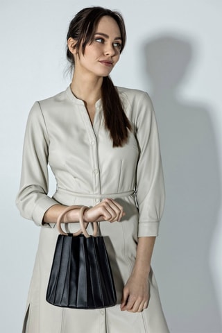 Sac bandoulière - Emily Westwood - Beige et noir