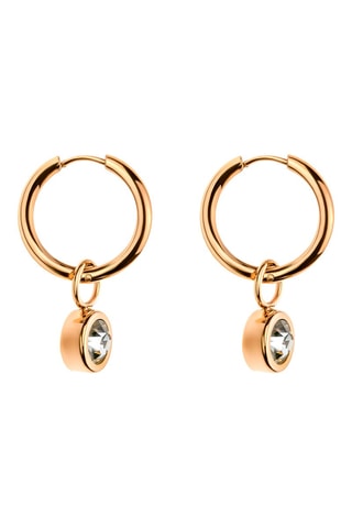 Créoles - Doré et blanc