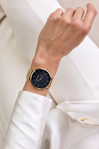 Montre à quartz en acier - Doré - Emily Westwood