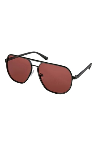 Lunettes de soleil polarisées femme Esther - UV400 - Emily Westwood - Noir et rouge