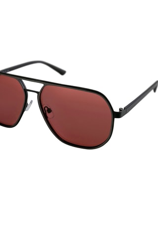 Lunettes de soleil polarisées femme Esther - UV400 - Emily Westwood - Noir et rouge