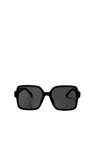 Lunettes de soleil femme - Doré et noir