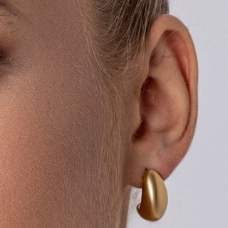 Boucles d'oreilles Katie - Acier inoxydable doré