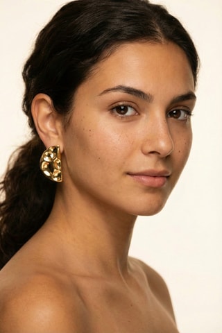 Boucles d'oreilles - Doré