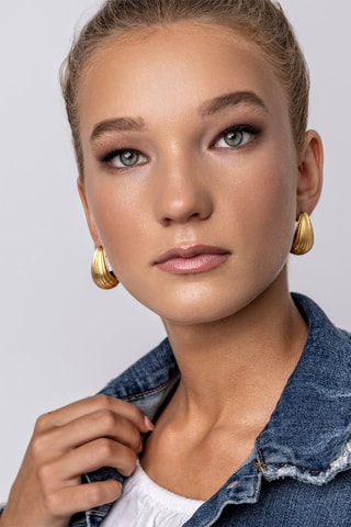 Boucles d'oreilles - Doré - Marc Malone