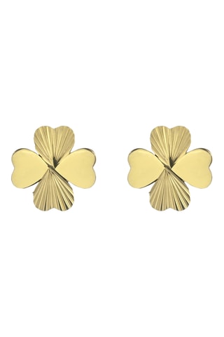 Boucles d'oreilles Macie - Acier inoxydable doré