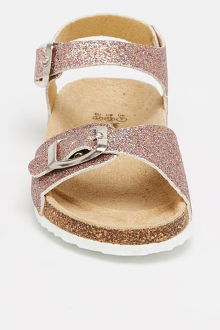 Sandálias Dourado e dourado-rosa