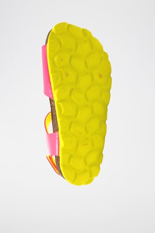 Sandálias envernizadas Fúcsia