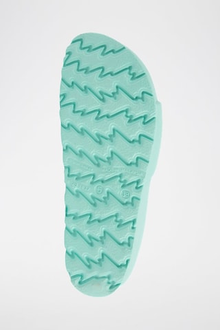 Mules Horsy Verde-água