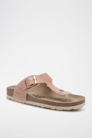 Sandali in pelle - Rosa