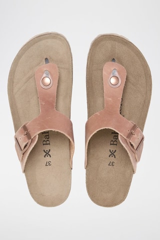 Sandali in pelle - Rosa