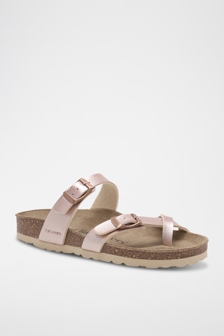 Sandálias - Dourado-rosa