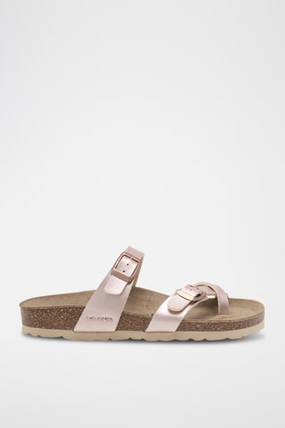 Sandálias - Dourado-rosa