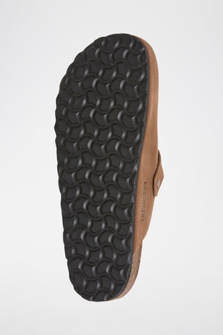 Sabot in pelle scamosciata - Marrone