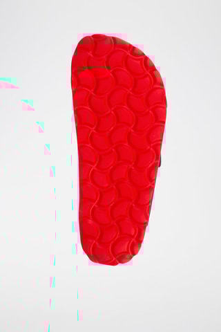 Mules em couro Ibiza Azul