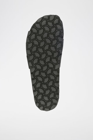 Mules em couro 
Preto