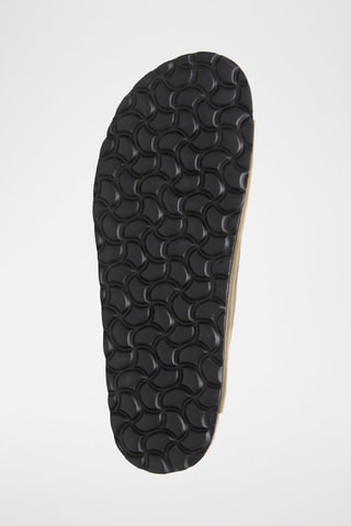 Mules em couro - Caqui