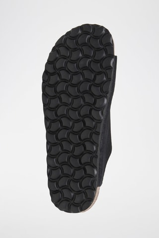 Mules em nobuck - Preto