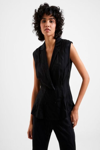 Gilet sans manches Aba - Noir