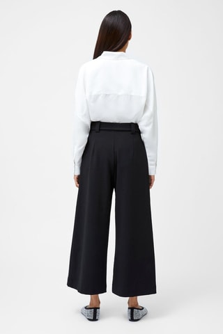 Pantalon wide legs Whisper - Noir