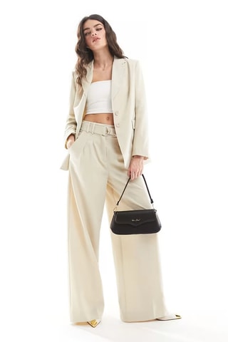 Pantalon palazzo Everly - Gris