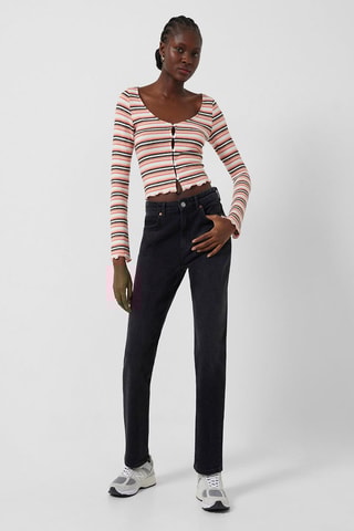 Top Saydie - Blanco y rosa