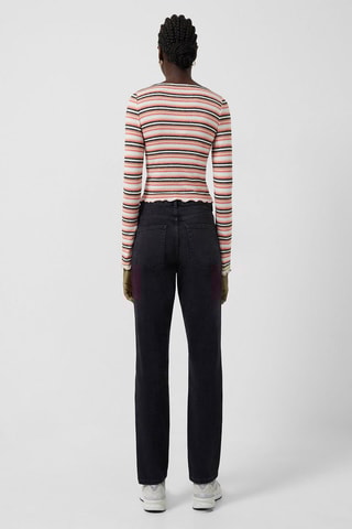 Top Saydie - Blanco y rosa