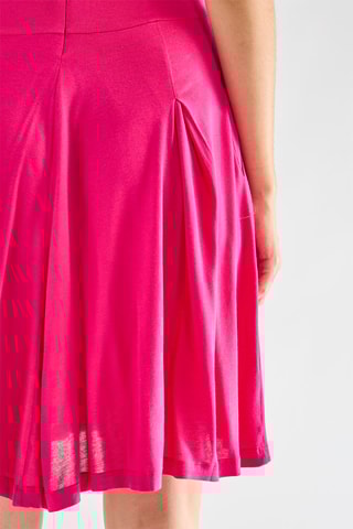 Vestido evasé Meadow - Fucsia
