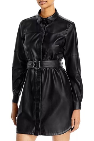 Vestido camisero Patti - Negro