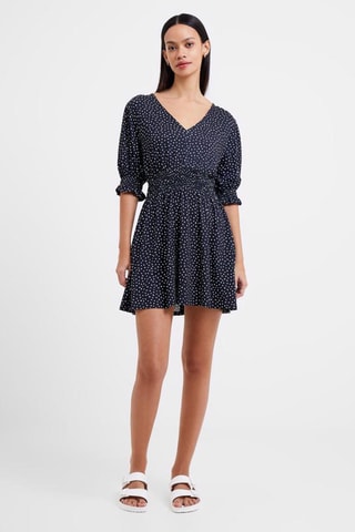 Vestido evasé Meadow - Azul marino