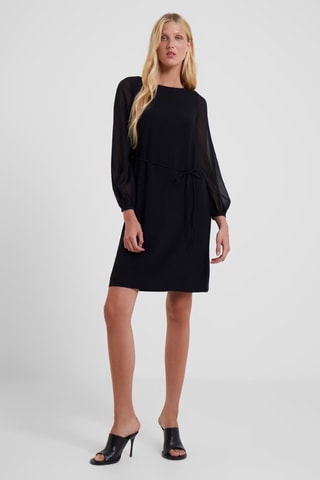 Vestido recto Addinalla - Negro