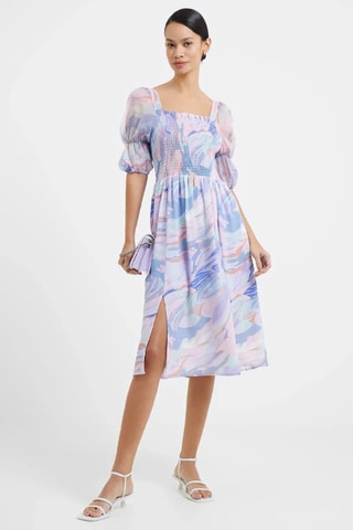 Vestido midi Dalla - Azul