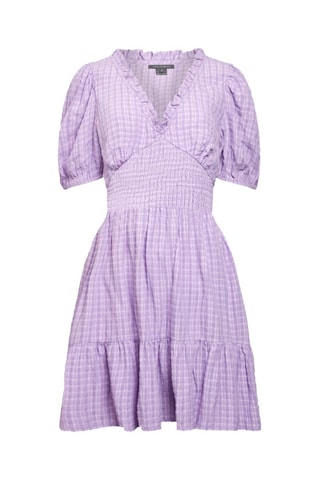 Vestido evasé Birch - Malva