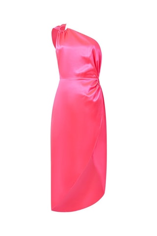Robe asymétrique Adaline - Rose