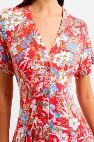 Vestido camisero Flippy - Rojo