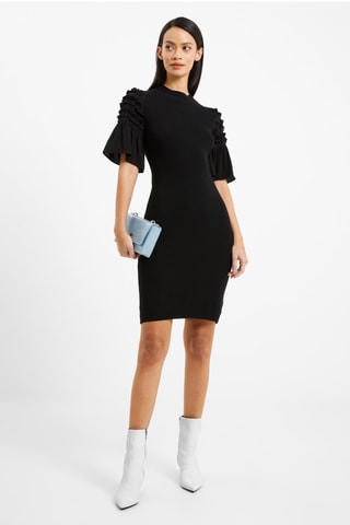 Vestido de tubo Krista - Negro