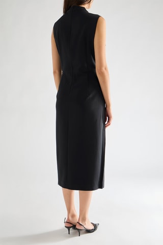 Robe midi Echo - Noir